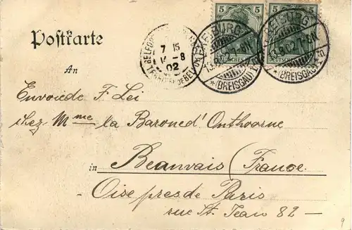 Freiburg - Schwabenthorbrücke -416580