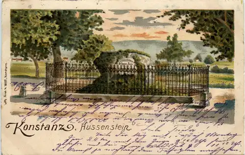 Gruss aus Konstanz - Litho -416550