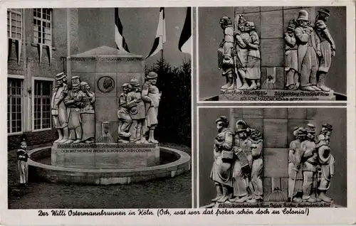 Der Willi Ostermannbrunnen in Köln -41694