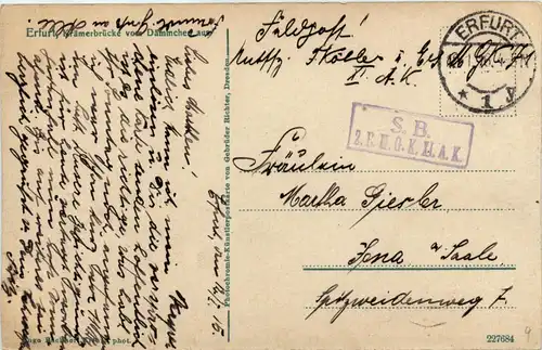 Erfurt - Krämerbrücke -417290