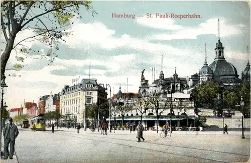 Hamburg - St. Pauli Reeperbahn -416824