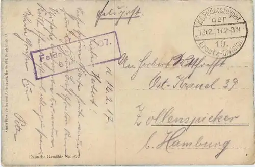 Auf dem Felde der Ehre - Feldpost -417542