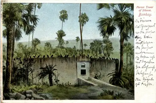 Bombay - Parsee Tower of Silence -418242