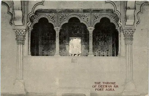 Agra - The Throne of Deewan -418492