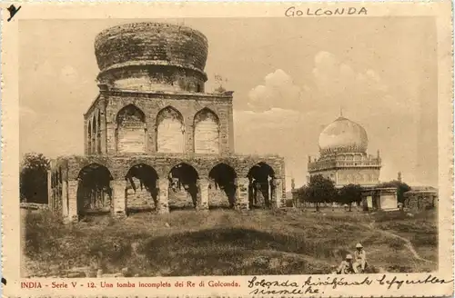 India - Una tomba incompleta dei Re di Golconda -417672