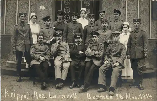 Barmen - Lazarett 1914 -417124