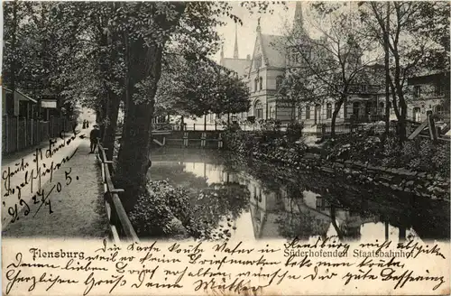 Flensburg - Süderhofenden Staatsbahnhof -417316