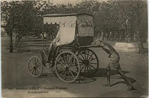 Pondichery - Pousse-Pousse -417944