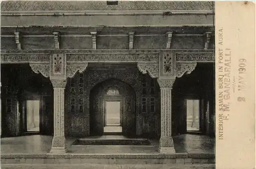 Agra - Interior Saman Burj -418480