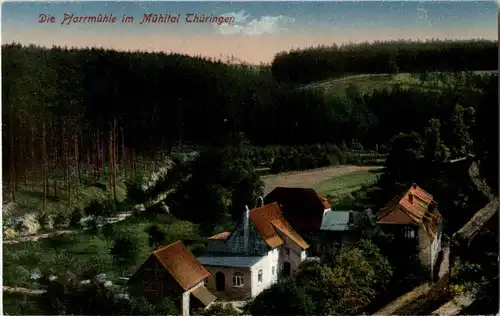 Die Pfarrmühle im Mühltal Thüringen -41882