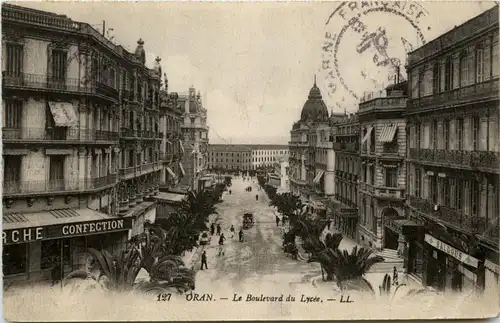 Oran - Le Boulevard du Lycee -418860