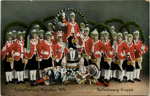 München - Schäfflertanz 1914 -418952