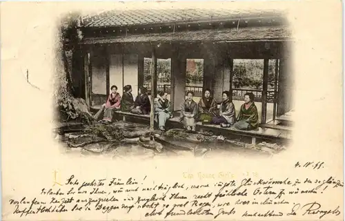 Japan - Tea House Girls -417640