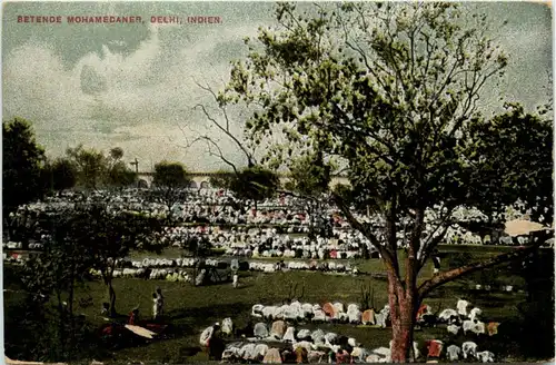 Betende Mohamedaner Delhi -418330