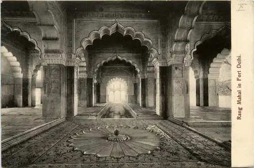 Rang Mahal in Fort Delhi -417696