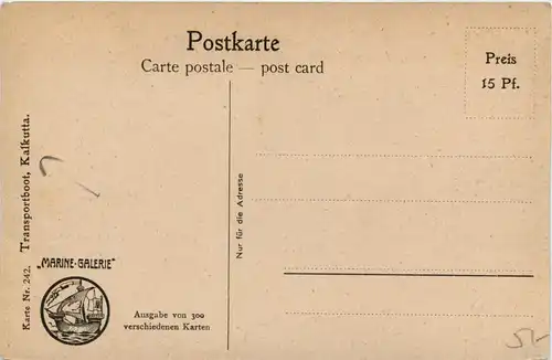 Calcutta - Transportboot -418610