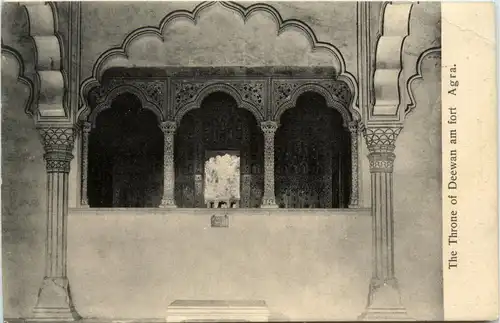 The Throne of Deewan - Agra -418458