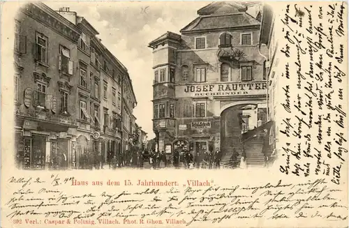 Villach - Haus aus dem 15. Jahrhundert -419388