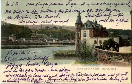Trier - Martinsbad - Partie an der Mosel -41884