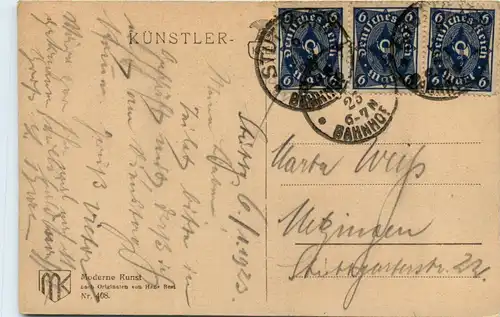 Künstlerkarte Hans Best -419138