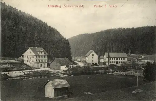 Altensteig Schwarzwald - Partie bei Anker -418912