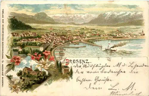 Gruss aus Bregenz - Litho -419480