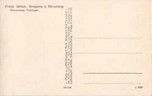 Masserberg vom Flugzeug aus -41988