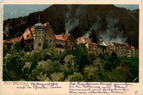 Alt Bregenz - Litho -419410