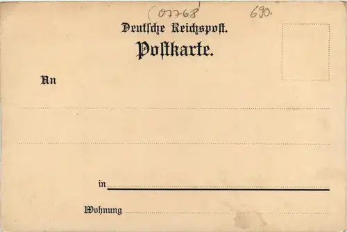 Leuchtenburg - Litho - Seitenroda -419662