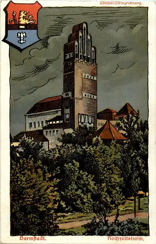 Darmstadt - Hochzeitsturm -41924