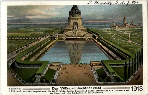 Leipzig - Das Völkerschlachtdenkmal -41886