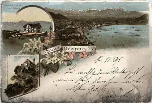 Gruss aus Bregenz - Litho -419454