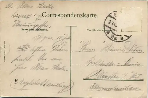 Bregenz - Sänger Bundesfest 1907 - Litho -419490