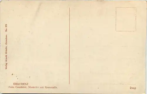 Graudenz - Feste Courbiere -420062