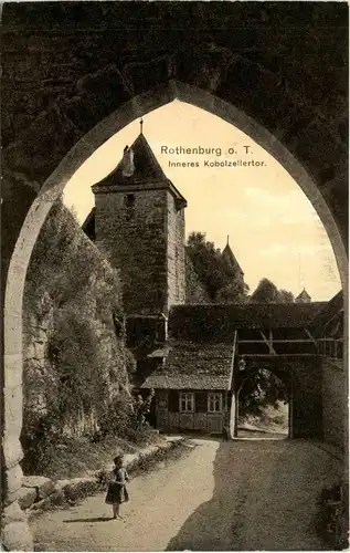 Rothenburg o. T. Kobolzellertor -419096