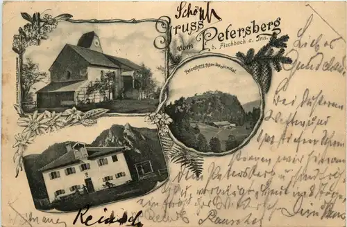 Gruss vom Petersberg bei Fischbach am Inn -420638