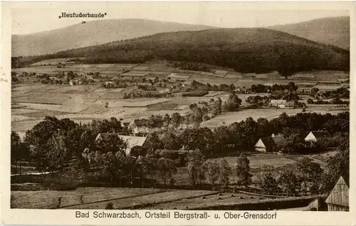 Bad Schwarzbach - Ortsteil Bergstrass und Ober-Grensdorf -42012