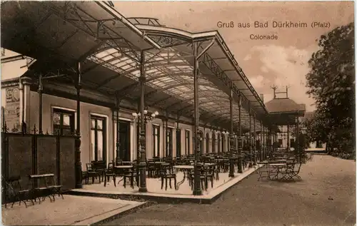 Gruss aus Bad Dürkheim - Colonade -420318