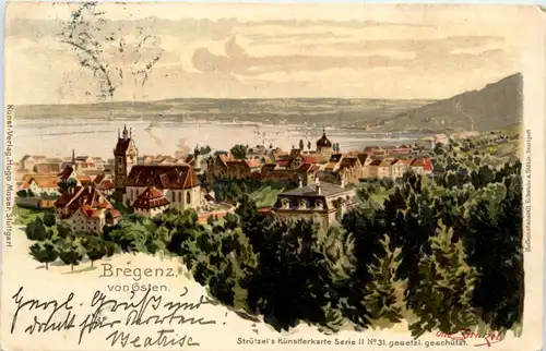 Gruss aus Bregenz - Litho -419486