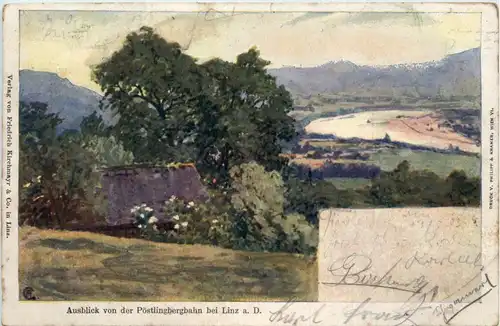 Linz - Ausblick von der Pöstlingbergbahn -420148