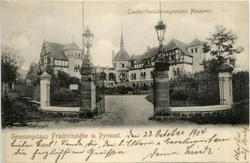 Pyrmont - Genesungshaus Friedrichshöhe -421292