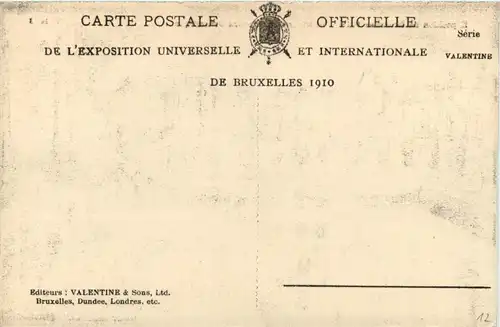 Exposition Universelle de Bruxelles 1910 -419814