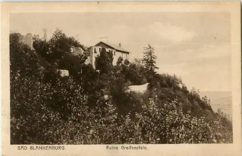 Bad Blankenburg - Ruine Greifenstein -41996