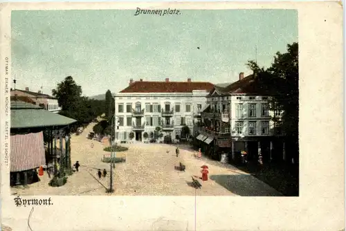 Bad Pyrmont - Brunnenplatz -421080