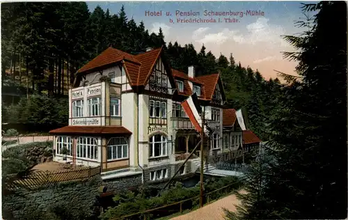 Hotel Schauenburg-Mühle bei Friedrichroda -42092