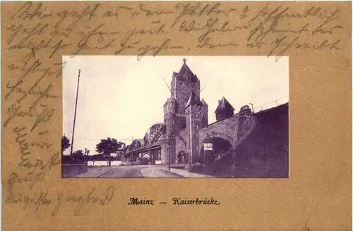 Mainz - Kaiserbrücke -420712
