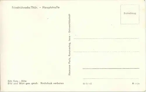 Friedrichroda - Hauptstrasse -42098