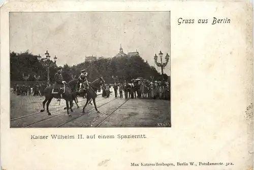 Gruss aus Berlin - Kaiser Wilhlem II -421546