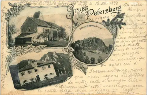 Gruss vom Petersberg bei Fischbach am Inn -420636