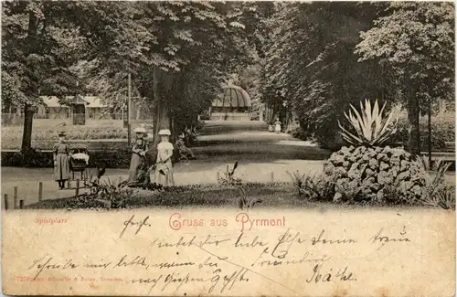 Gruss aus Pyrmont - Spielplatz -421174